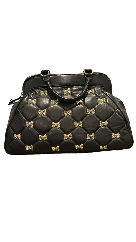 Betsey Johnson Lambskin leather. In EUC. Super soft and big. 15”X11”X6.5”